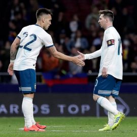 Messi: Lautaro'yu Suarez'e benzetiyorum
