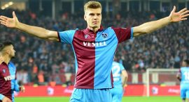 Alexander Sörloth geçen sezona damga vurdu