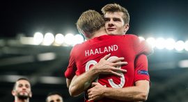 Alexander Sörloth Norveç'i galibiyete taşıdı