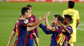 Barcelona, Villarreal karşısında farklı kazandı