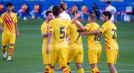 Barcelona'da kriz sonrası Messi sahada