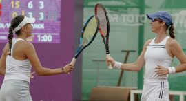 Eugenie Bouchard İstanbul'da yarı finale yükseldi