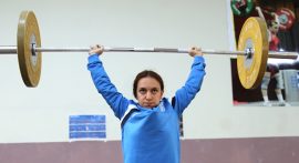 Milli halterci Şaziye Erdoğan'ın gözü olimpiyat kotasında