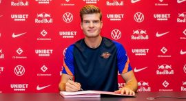 RB Leipzig Alexander Sörloth'u açıkladı