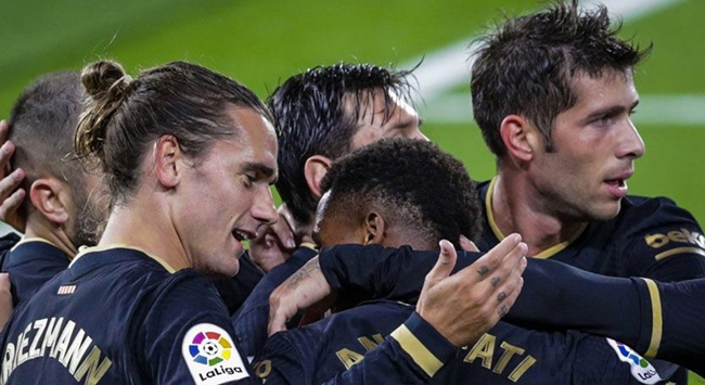 Barcelona deplasmanında kazandı
