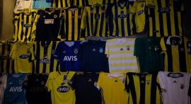Bu dükkanda her yer Fenerbahçe