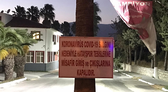Hatayspor’da koronavirüslü futbolcu sayısı 17’ye yükseldi