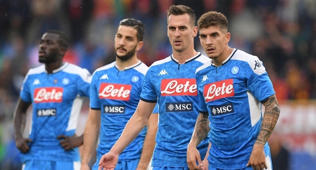 Napoli’ye koronavirüs nedeniyle puan silme cezası