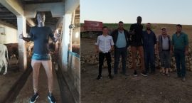 Sivassporlu Samassa bir gününü köyde geçirdi