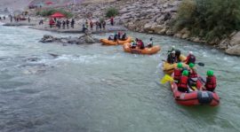 Türkiye Rafting Şampiyonası'nda kıyasıya mücadele