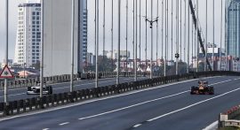 15 Temmuz Şehitler Köprüsü'nde Formula 1 rüzgarı