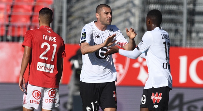 Burak Yılmaz’ın golleri Lille yetmedi