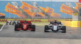 Formula 1 araçları İstanbul Park Pisti'ne çıktı