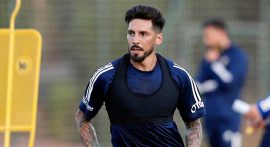 Jose Sosa antrenmanı tamamlayamadı