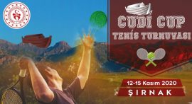 Şırnak'ta tenis heyecanı