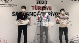 Vahap Şanal Türkiye Satranç Şampiyonası'nda birinci oldu