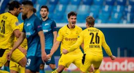 Borussia Dortmund adını son 16'ya yazdırdı