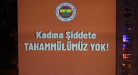 Fenerbahçe'den kadına şiddetle mücadele mesajı