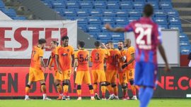 Galatasaray Trabzon'dan lider dönüyor