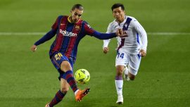 Messi'siz Barcelona Eibar'la berabere kaldı