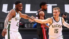 NBA'de Milwaukee Bucks'tan Miami Heat'e 47 sayı fark