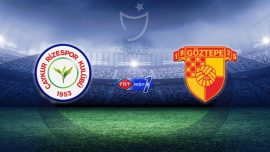 Rizespor'un rakibi Göztepe