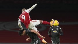 Arsenal-Manchester United maçı golsüz bitti