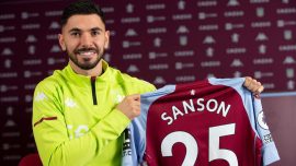 Aston Villa Sanson'u kadrosuna kattı