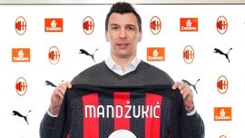 Beşiktaş'ın da görüştüğü Mandzukic Milan'a imza attı