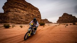 Dakar Rallisi'nde 10. etap geçildi