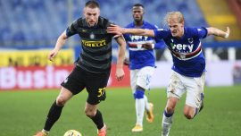 Inter'e Sampdoria freni