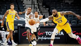 NBA'de Spurs, Lakers'ın serisine son verdi