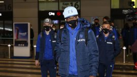 Trabzonspor Süper Kupa maçı için İstanbul'da