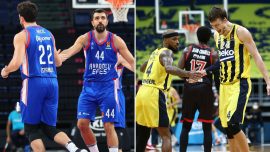 Anadolu Efes ve Fenerbahçe Beko Avrupa'da zorlu virajda
