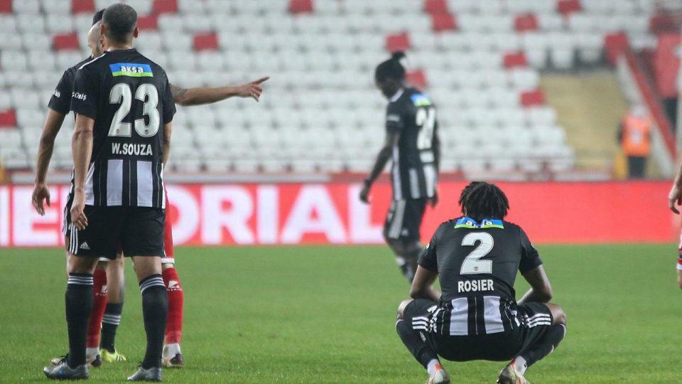 Beşiktaş ikinci yarıya iyi başlayamadı