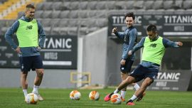 Dinamo Kiev kamp için Antalya'da