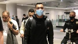 Galatasaray'ın yeni transferi Mustafa Muhammed İstanbul'da