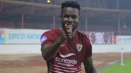 Hataysporlu Mame Diouf performansıyla dikkati çekiyor
