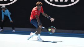 Monfils ve Kerber, Avustralya Açık'ın ilk gününde elendi