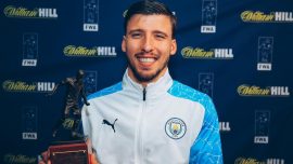 Manchester Cityli Ruben Dias'a yılın futbolcusu ödülü