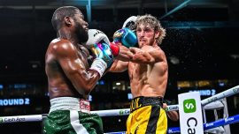 Floyd Mayweather ile Logan Paul yenişemedi
