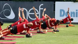 Galatasaray, yeni sezon hazırlıklarını sürdürdü