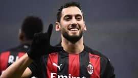 Hakan Çalhanoğlu Inter'de
