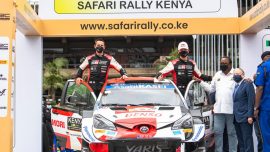 Kenya Rallisi'nin galibi Sebastien Ogier'nin