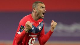 Lille'de ayın golü Burak Yılmaz'ın