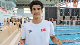 Milli yüzücü Yiğit Aslan'dan olimpiyat kotası