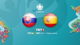 Slovakya-İspanya maçı TRT1'de