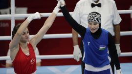 Buse Naz Çakıroğlu çeyrek finalde