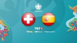 İsviçre-İspanya maçı TRT1'de