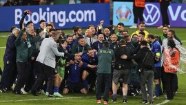 İtalya'nın EURO 2020'de finale çıkması coşkuyla karşılandı